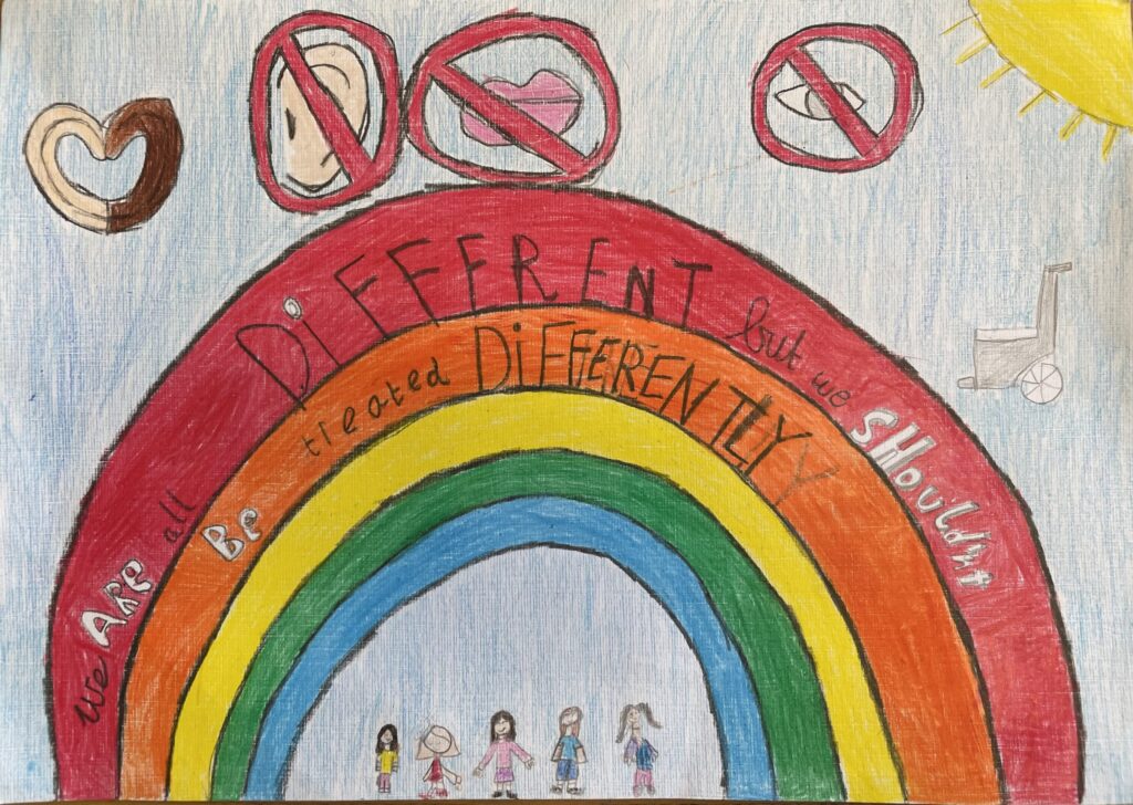 St. Mogue's N.S. Rainbow Poster Entry